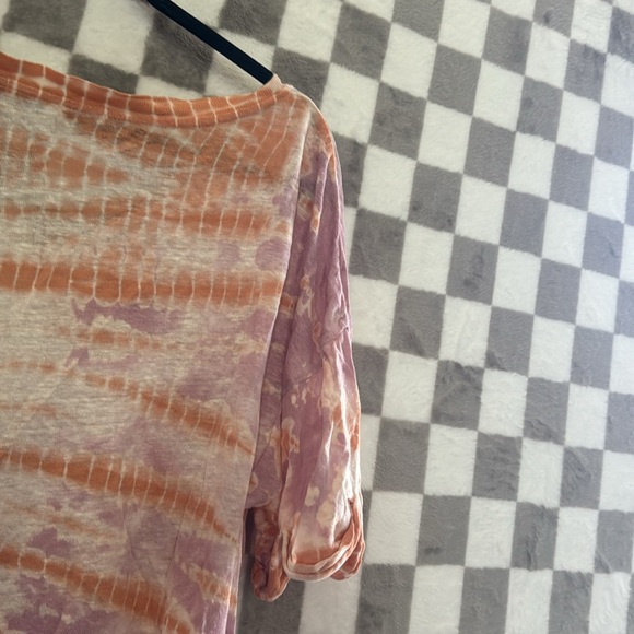 YFB Young Fabulouse & Broke Tie Dye Linen Blended Twister Tee Shirt M/ MEDIUM - Picture 7 of 8